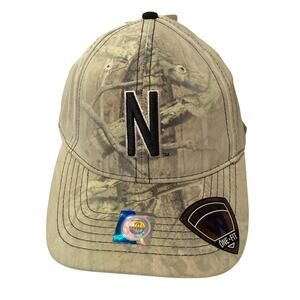 NWT NFL Towcaps Nebraska Huskers Team Tan Camo Fitted Cap